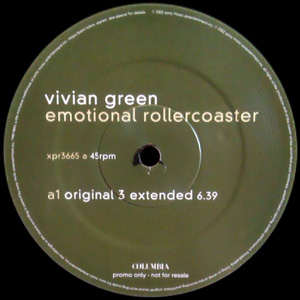 VIVIAN GREEN - Emotional Rollercoaster - Maxi x 1