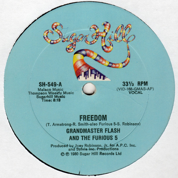 Grandmaster Flash Freedom Records, LPs, Vinyl and CDs MusicStack