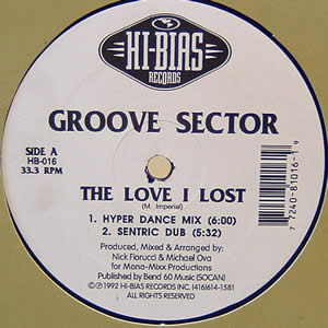 GROOVE SECTOR - THE LOVE I LOST