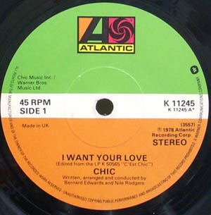 Chic - I Want Your Love  Funny Bone