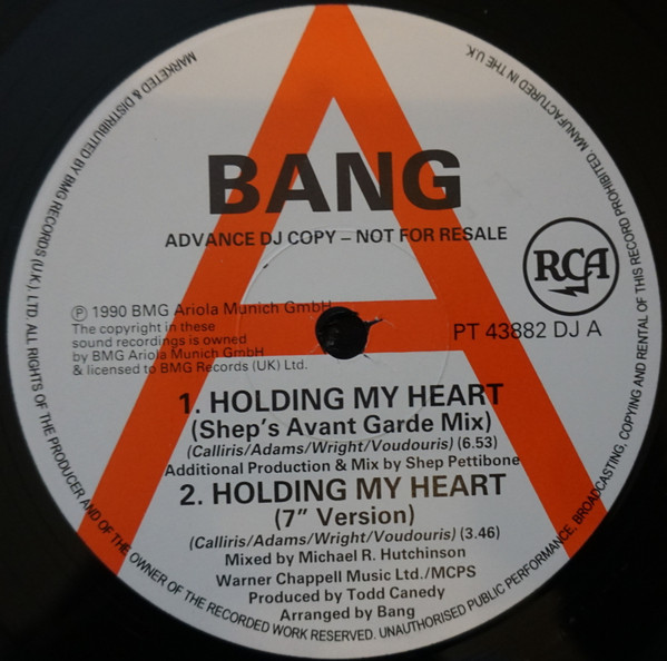 Bang - Holding My Heart