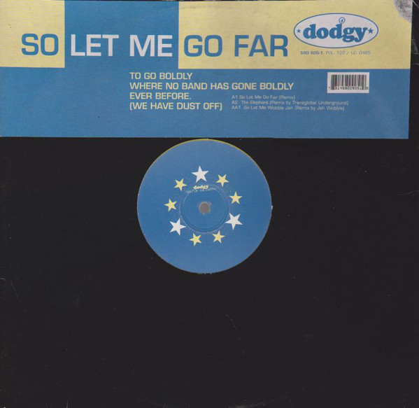 DODGY - SO LET ME GO FAR (YELLOW VINYL)