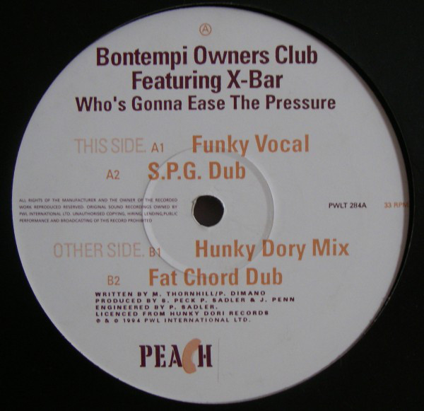Bontempi Owners Club - Whos Gonna Ease The Pressure
