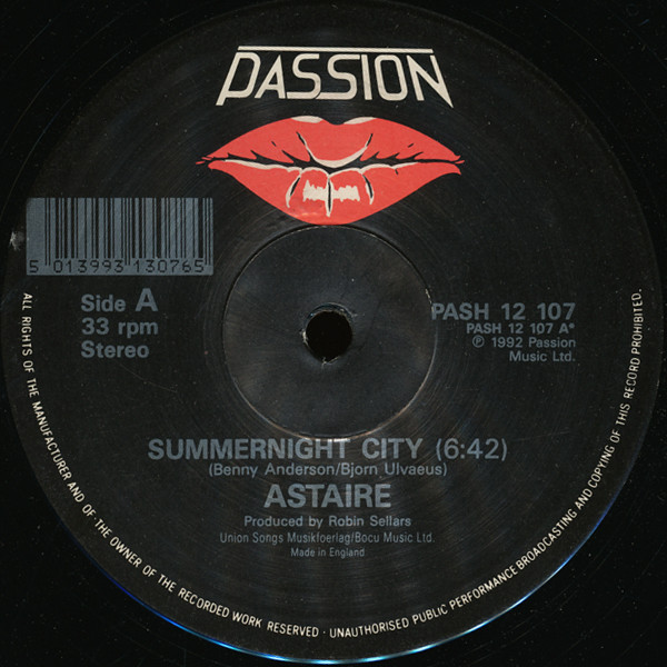 Astaire - Summernight CityTurn Me On AgainAnything Will Do