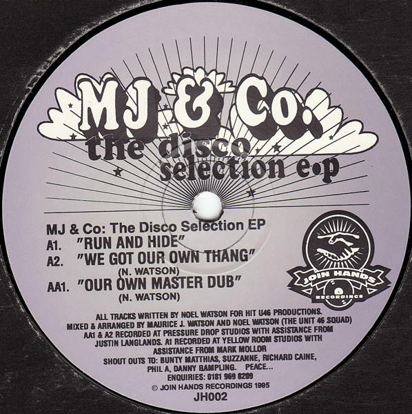 MJ  Co - The Disco Selection EP