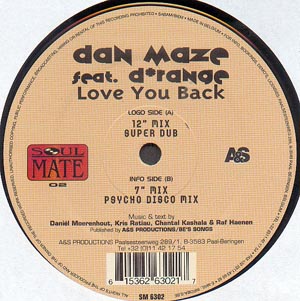 Dan Maze Feat. D*Range - Love You Back