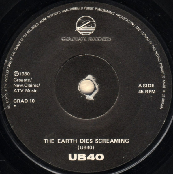 UB40 - The Earth Dies Screaming  Dream A Lie