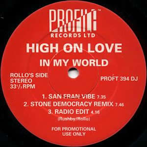 HIGH ON LOVE - IN MY WORLD