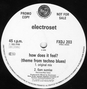 Electroset - How Does It Feel? (Theme From Techno Blues)