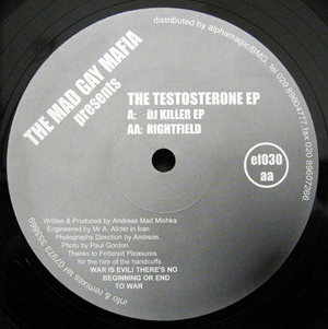 Mad Gay Mafia - The Testosterone EP