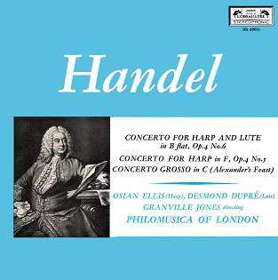 Handel  Granville Jones - Concerto For Harp And Lute