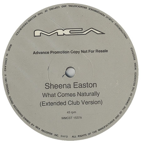 Sheena Easton - What Comes Naturally