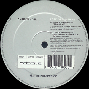 Chris Zander - Lord Of Sunshine