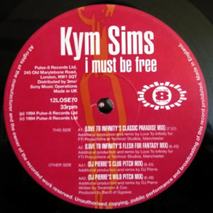 KYM SIMS - I MUST BE FREE