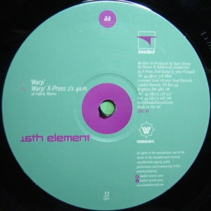 16TH ELEMENT - WARP