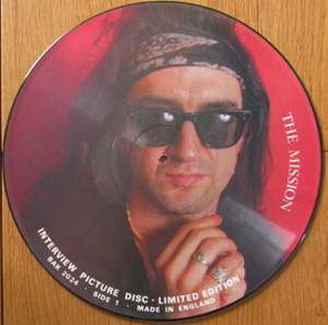 Mission The - Interview Picture Disc