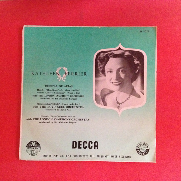Kathleen Ferrier - Recital Of Arias