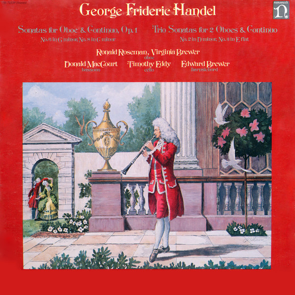 Handel George Frideric - Sonatas for Oboe  Continuo