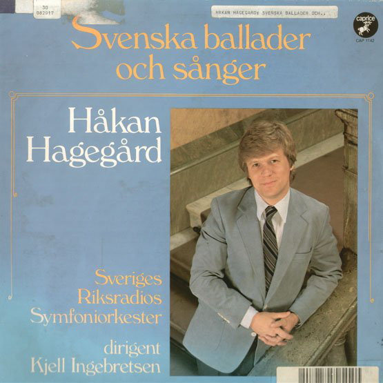 Hakan Hagegard - Svenska Ballader och Sanger