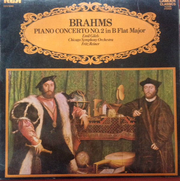 BRAHMS  Gilels  Chicago Symp Orch - PIANO CONCERTO NO 2 IN B FLAT MAJOR