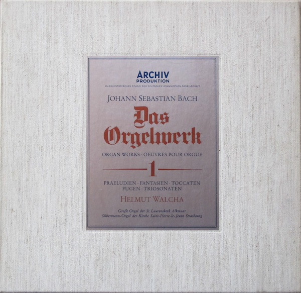 Bach,  Helmut Walcha - Das Orgelwerk 2
