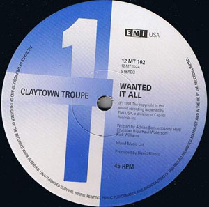 Claytown Troupe - Wanted It All