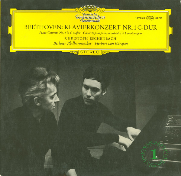 Beethoven  Berliner Phil  Herbert von Karajan - Klavierkonzert Nr 1 Cdur