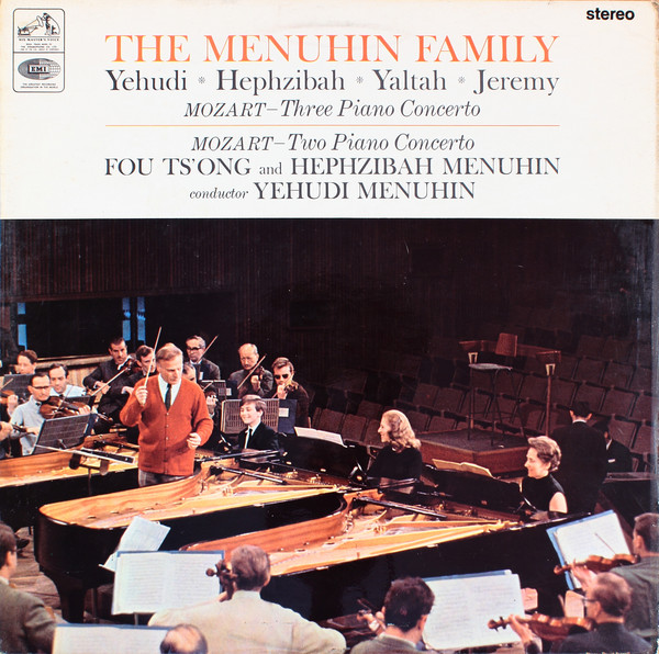 The Menuhin Family / Mozart - Three / Two Piano Concerto.