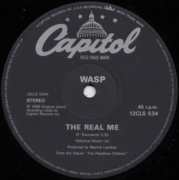 WASP - The Real Me
