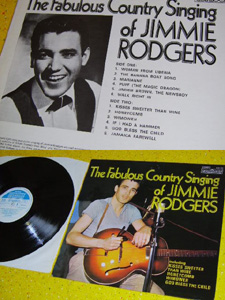 JIMMIE RODGERS - THE FABULOUS COUNTRY SINGING OF JIMMIE RODGERS