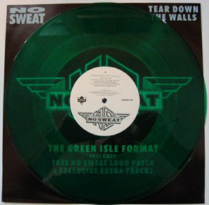 No Sweat - Tear Down The Walls Green Vinyl
