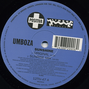 UMBOZA - SUNSHINE