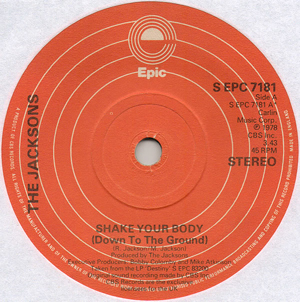 Jacksons The - Shake Your Body Down To The Ground