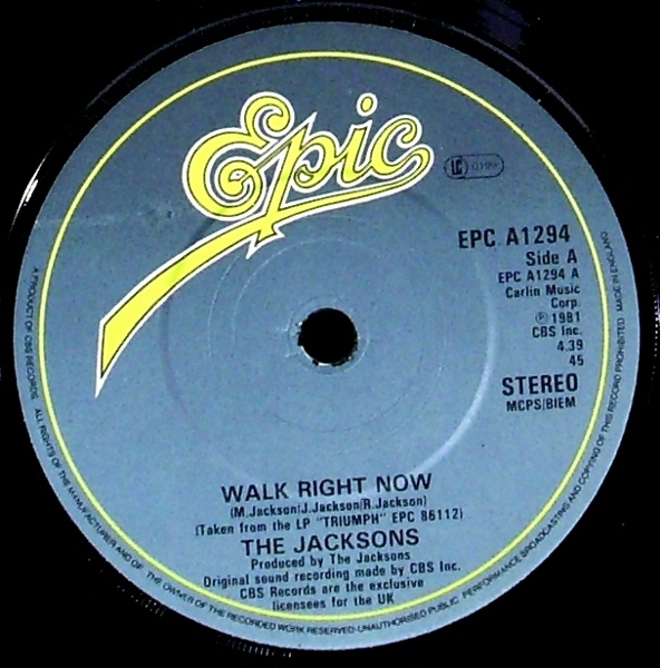 Jacksons, The ? - Walk Right Now