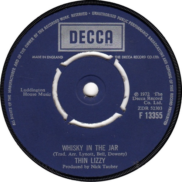 Thin Lizzy - Whisky In The Jar  Black Boys On The Corner