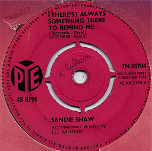 Sandie Shaw -  Theres Always Something There To Remind Me