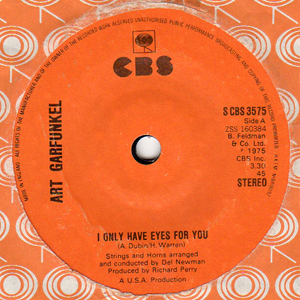 Art Garfunkel - I Only Have Eyes For You