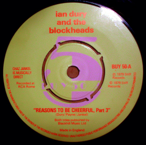 Ian Dury And The Blockheads - Reasons To Be Cheerful, Part 3