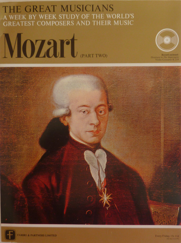 Mozart - Czech Phil Orch. - Bohumil Gregor - ImpresarioK486 - Violin Concerto K219