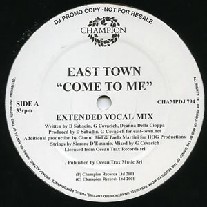 EASTTOWN - COME TO ME