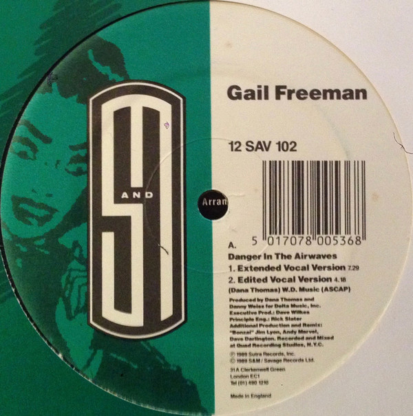 Gail Freeman - Danger In The Airwaves