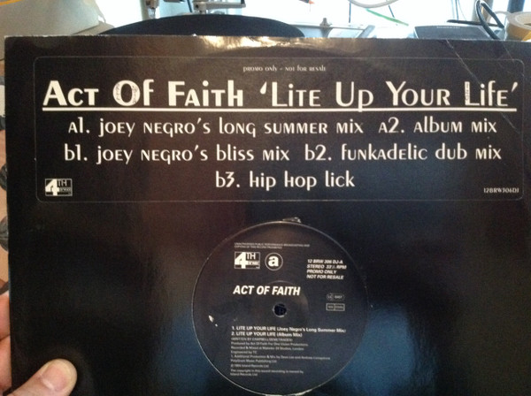 Act Of Faith - Lite Up Your Life