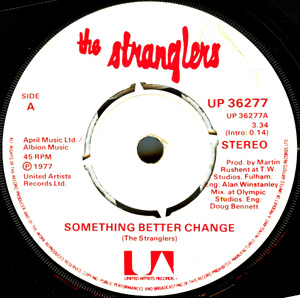 Stranglers The - Something Better Change  Straighten Out