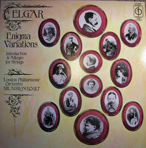 Elgar  LPO  Boult - Enigma Variations  Introduction  Allegro For Str