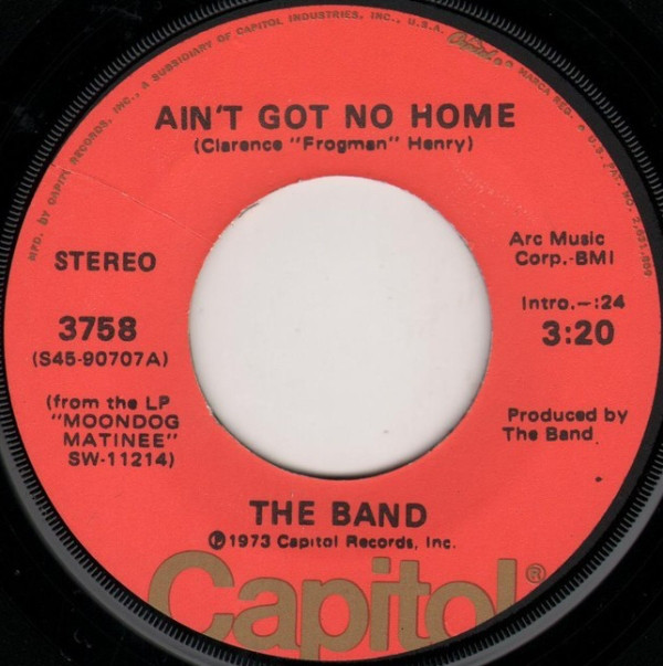 Band The - Aint Got No Home