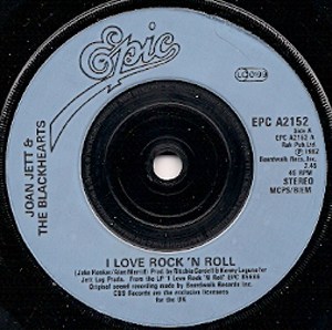 Joan Jett  The Blackhearts - I Love Rock N Roll  Love Is Pain