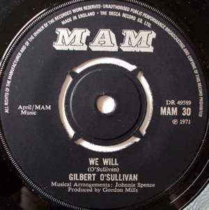 Gilbert OSullivan - We Will