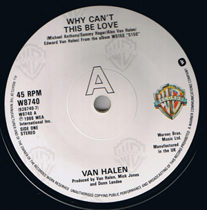 Van Halen - Why Cant This Be Love
