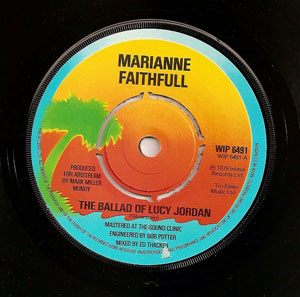 Marianne Faithfull - The Ballad Of Lucy Jordan