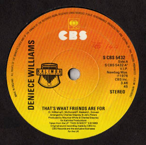 Deniece Williams - Thats What Friends Are For